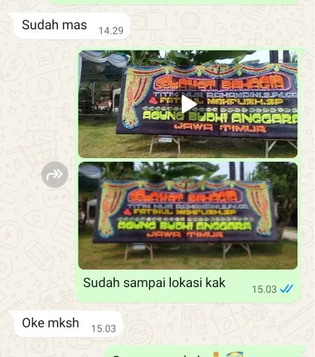 Pengiriman Papan Bunga Kebayoran Baru