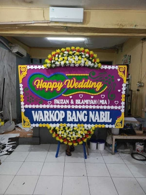 Papan Bunga di Kebayoran Baru
