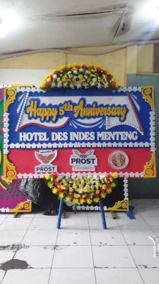 Papan Bunga di Kebayoran Baru